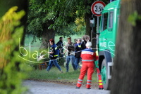 Erste Aktion zur Bergung persönlicher Sachen