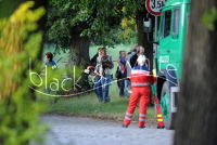 Erste Aktion zur Bergung persönlicher Sachen